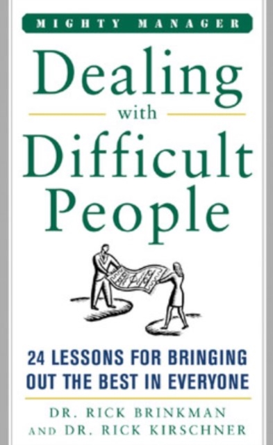 Dealing With Difficult People, PDF eBook