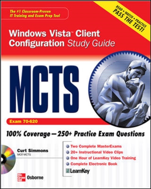MCTS Windows Vista Client Configuration Study Guide (Exam 70-620), Mixed media product Book