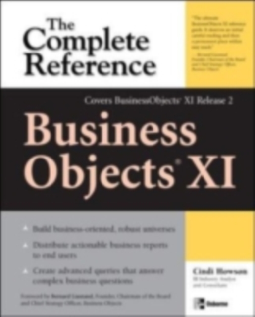 BusinessObjects XI (Release 2): The Complete Reference, EPUB eBook
