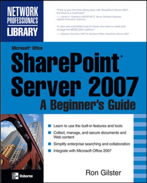 Microsoft® Office SharePoint® Server 2007: A Beginner's Guide, Paperback / softback Book