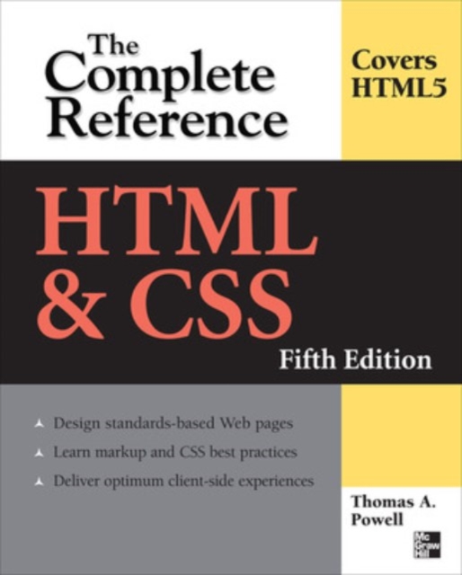 HTML & CSS: The Complete Reference, Fifth Edition, Paperback / softback Book