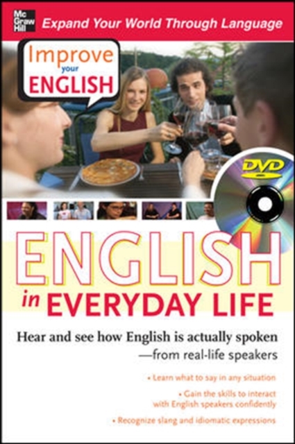 Improve Your English: English in Everyday Life (DVD w/ Book), Book Book
