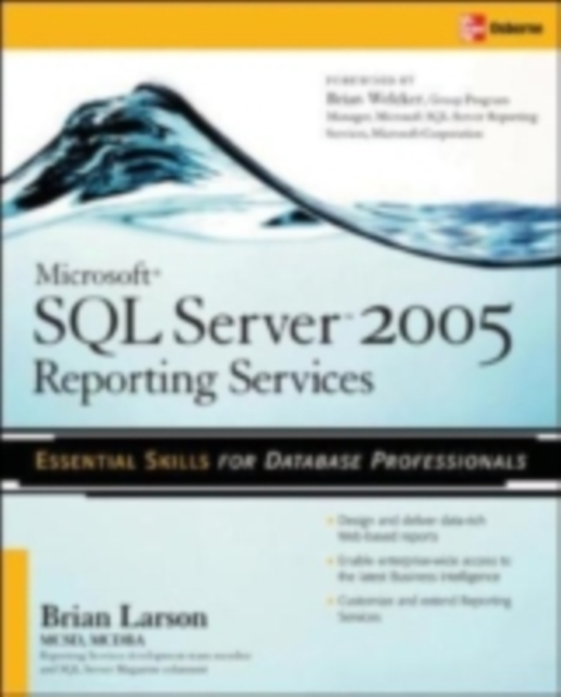 Microsoft SQL Server 2005 Reporting Services, EPUB eBook
