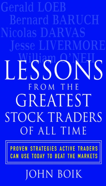 Lessons from the Greatest Stock Traders of All Time, EPUB eBook