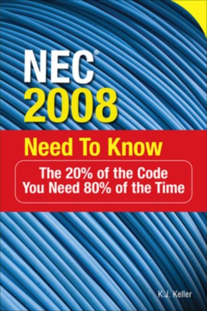 NECi¿½ 2008 Need to Know, Paperback / softback Book