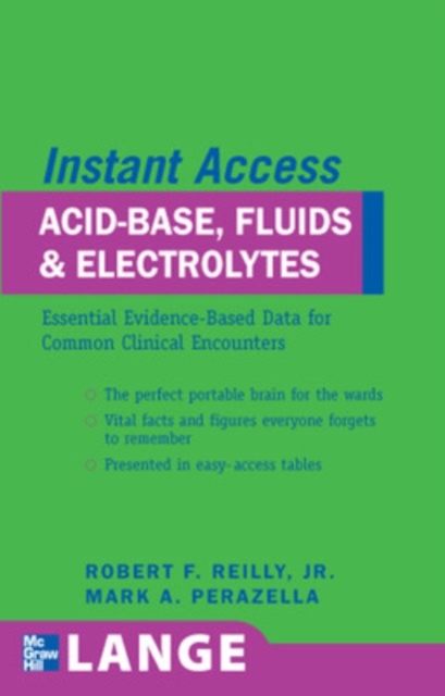 LANGE Instant Access Acid-Base, Fluids, and Electrolytes, EPUB eBook