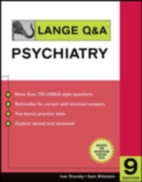 Lange Q&A Psychiatry, Ninth Edition, PDF eBook