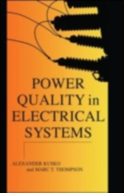 Power Quality in Electrical Systems, PDF eBook