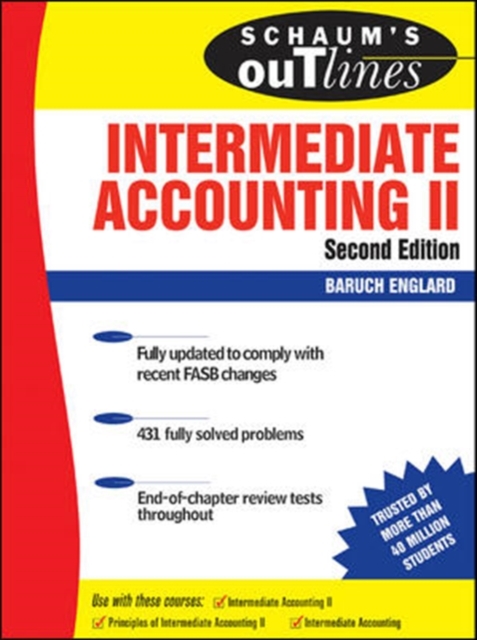 Schaum's Outline of Intermediate Accounting II, Second Edition, EPUB eBook