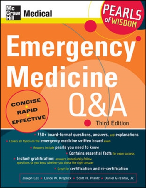 Emergency Medicine Q&A: Pearls of Wisdom, Third Edition : Pearls of Wisdom, Third Edition (eBook), EPUB eBook