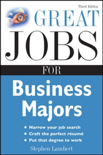 Great Jobs for Business Majors, Paperback / softback Book