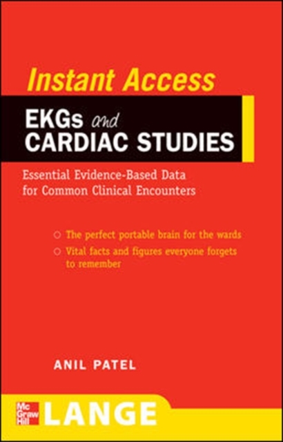 LANGE Instant Access EKGs and Cardiac Studies : EKGs and Common Cardiac Studies, EPUB eBook