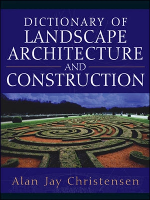 Dictionary of Landscape Architecture and Construction, PDF eBook