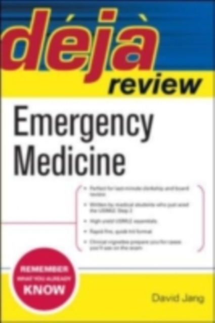 Deja Review Emergency Medicine, EPUB eBook