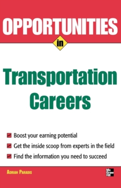 Opportunities in Transportation Careers, PDF eBook