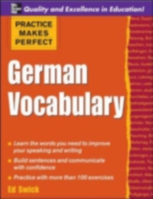 Practice Makes Perfect: German Vocabulary, PDF eBook