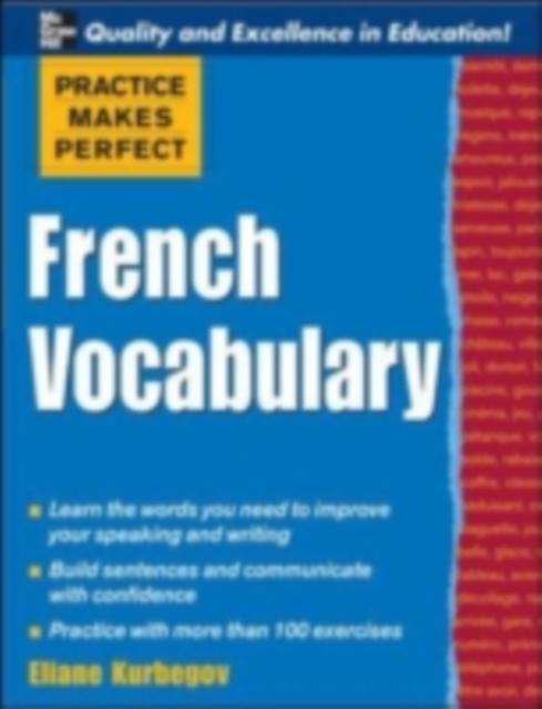 Practice Make Perfect: French Vocabulary, PDF eBook