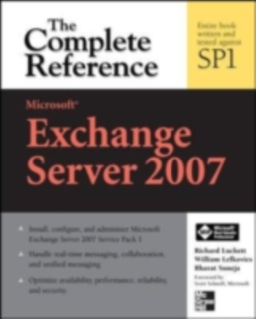 Microsoft Exchange Server 2007: The Complete Reference, EPUB eBook