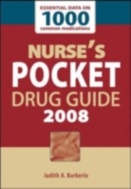 Nurse's Pocket Drug Guide 2008, PDF eBook