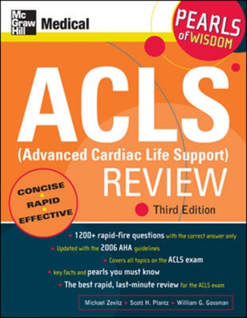 ACLS (Advanced Cardiac Life Support) Review: Pearls of Wisdom, Third Edition, EPUB eBook
