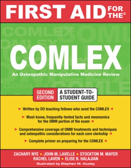 First Aid for the COMLEX, Second Edition, Paperback / softback Book