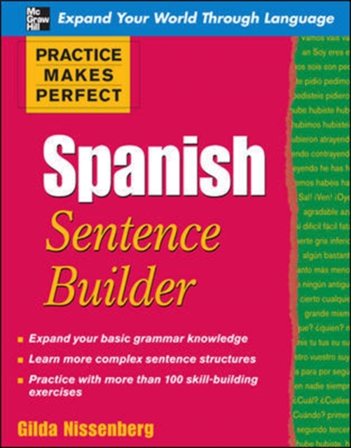 Practice Makes Perfect Spanish Sentence Builder, EPUB eBook