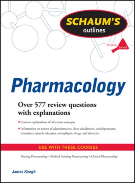 Schaum's Outline of Pharmacology, Paperback / softback Book