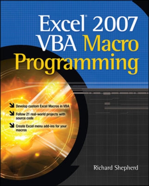 Excel 2007 VBA Macro Programming, Paperback / softback Book