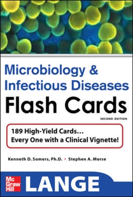 Lange Microbiology and Infectious Diseases Flash Cards, Second Edition, Other merchandise Book