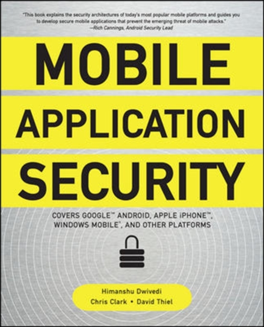Mobile Application Security, Paperback / softback Book