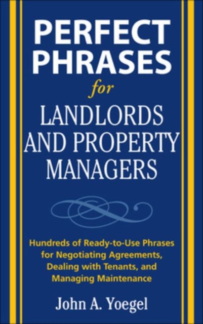 Perfect Phrases for Landlords and Property Managers, EPUB eBook