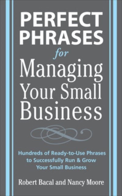 Perfect Phrases for Managing Your Small Business, EPUB eBook