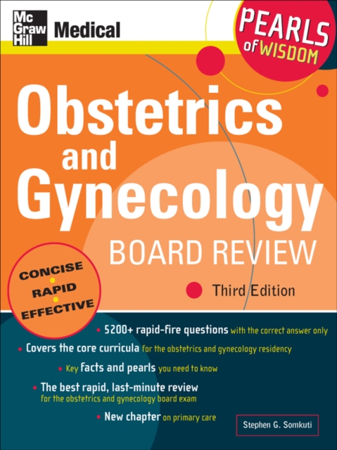 Obstetrics and Gynecology Board Review: Pearls of Wisdom, Third Edition : Pearls of Wisdom, Third Edition, EPUB eBook