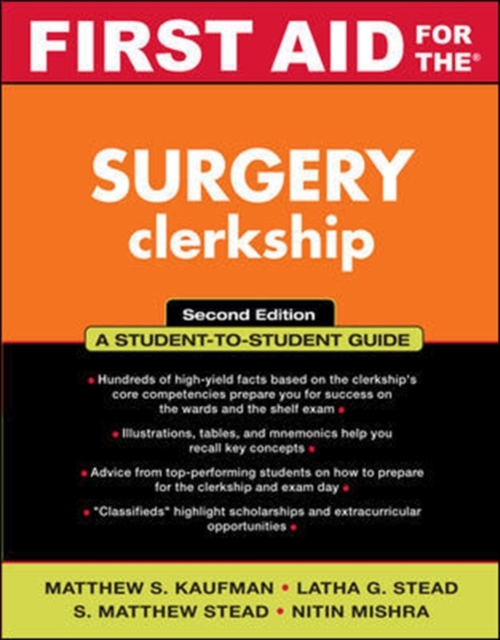 First Aid for the Surgery Clerkship, EPUB eBook