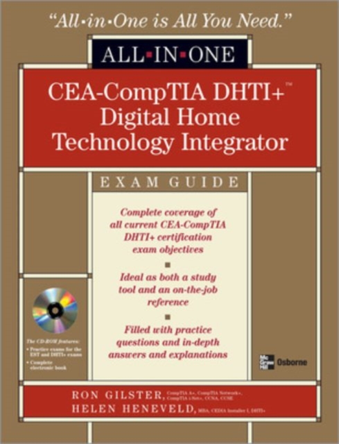 CEA-CompTIA DHTI+ Digital Home Technology Integrator All-In-One Exam Guide, Second Edition, EPUB eBook