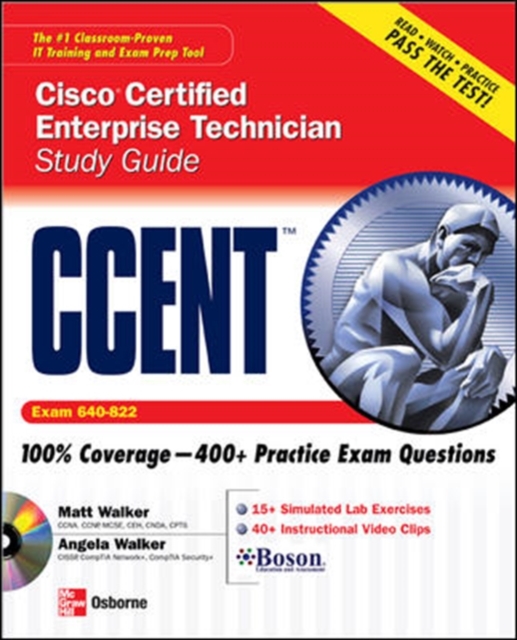 CCENT Cisco Certified Entry Networking Technician Study Guide (Exam 640-822), EPUB eBook