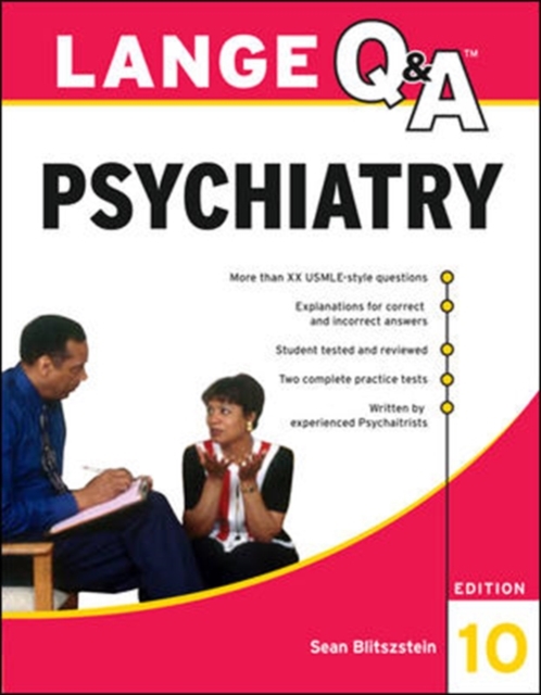 Lange Q&A Psychiatry, Paperback Book