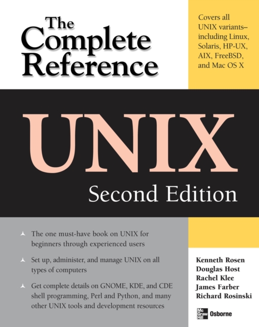 UNIX: The Complete Reference, Second Edition, EPUB eBook