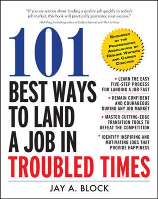 101 Best Ways to Land a Job in Troubled Times, EPUB eBook