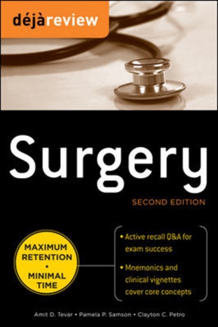 Deja Review Surgery, Paperback / softback Book