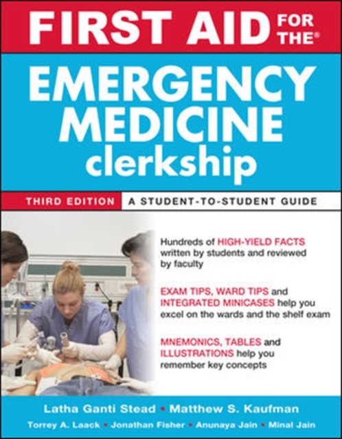 First Aid for the Emergency Medicine Clerkship, Third Edition, Paperback / softback Book