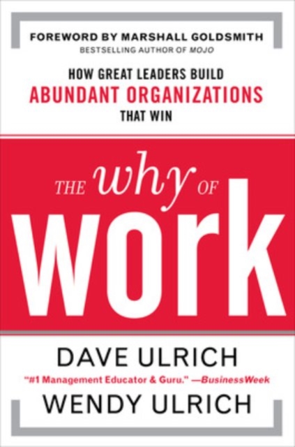 The Why of Work: How Great Leaders Build Abundant Organizations That Win, Hardback Book