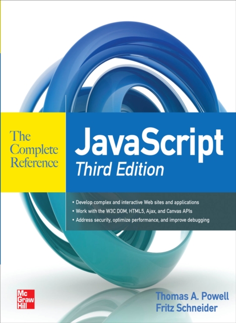 JavaScript The Complete Reference 3rd Edition, EPUB eBook