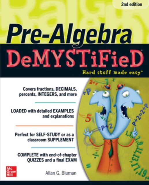 Pre-Algebra DeMYSTiFieD, Second Edition, Paperback / softback Book