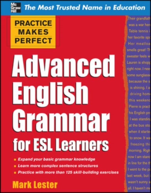 Practice Makes Perfect Advanced English Grammar for ESL Learners, EPUB eBook