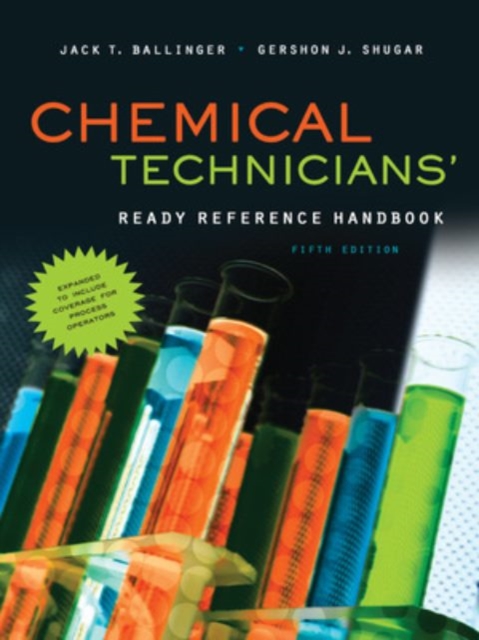 Chemical Technicians' Ready Reference Handbook, Hardback Book