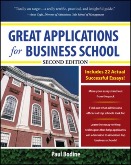 Great Applications for Business School, Second Edition, EPUB eBook