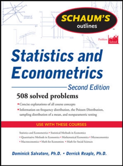 Schaum's Outline of Statistics and Econometrics, Second Edition, Paperback / softback Book