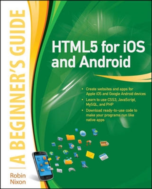 HTML5 for iOS and Android: A Beginner's Guide, EPUB eBook
