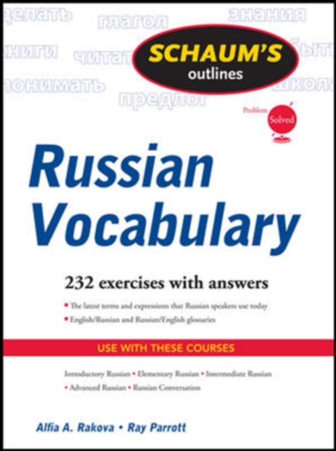 Schaum's Outline of Russian Vocabulary, Paperback / softback Book